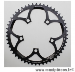 Plateau 51 dents route d.110 compact ext noir alu 9/10v. marque Miche - Pièce Vélo *Prix Spécial !