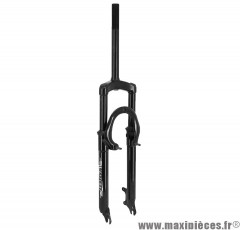 Fourche VTT 26 pouces m-w acier ressort élastomère noir - Accessoire Vélo Pas Cher