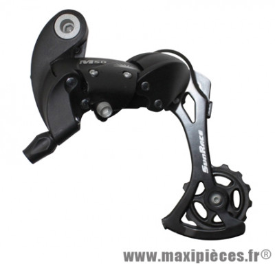 Dérailleur arrière VTT Sunrace RDM56 8 vitesses chape longue à visser