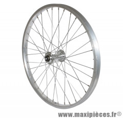 Roue VTT 20 pouces avant aluminium moyeu aluminium à blocage (légères traces d'usures dues au stockage)