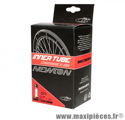 Chambre à air de vélo et de dimensions 20x1 3/8 - 500a valve standard marque Newton - Pièce Vélo