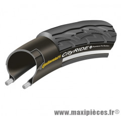 Pneu de VTT 26x1.75 cityride reflex noir tr (47-559) marque Continental - Pièce Vélo