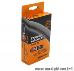 Chambre à air de vélo et de dimensions 700x20-25 valve presta marque Continental - Pièce Vélo