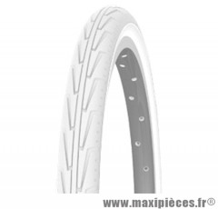 Pneu de vélo city 350a diabolo city blanc/blanc tr (14x1 3/8) (37-288) marque Michelin - Pièce Vélo