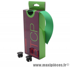 Ruban de guidon cork plus vert sans liège marque BikeRibbon - Pièce Vélo