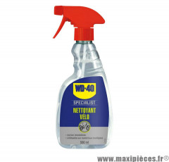 Nettoyant Vélo multi-usages WD-40 prêt à l'emploi en vaporisateur 500ml