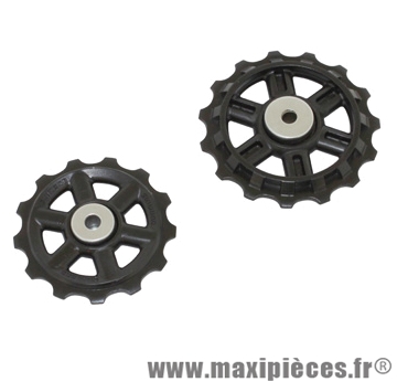 Galet dérailleur 8v. acera/altus 13d et 15d (jeu de 2) marque Shimano - Matériel pour Vélo