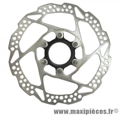 Disque de frein VTT centerlock 160mm deore pour plaquette résine marque Shimano - Matériel pour Vélo