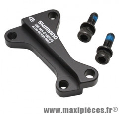 Adaptateur frein a disque rehausse étrier standard sur fourche avec disque 180mm marque Shimano - Pièce Vélo