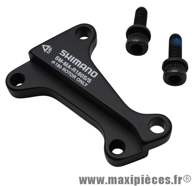 Adaptateur frein a disque rehausse étrier standard sur cadre avec disque 180mm marque Shimano -Pièce Vélo