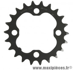 Plateau 22 dents VTT triple deore m590/lx 9v. noir 4 branches marque Shimano - Matériel pour Vélo