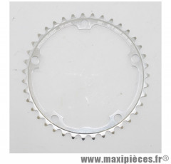 Plateau 39 dents route d.135 campa int argent alu 7075 (axe carre) 9/10v. marque Stronglight - Pièce Vélo