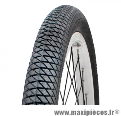 Pneu pour BMX 20x2.00 slick noir tr (50-406) marque GRL - Pièce Vélo