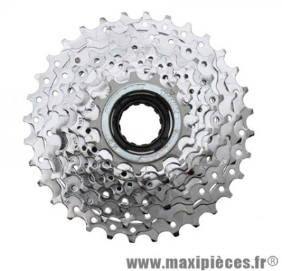 Roue libre 8 vitesses 13-32 argent marque Sunrace - Matériel pour Vélo