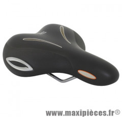 Selle loisir lookin extra large noir 260x228mm (gel visible) marque Selle Royal - Pièce Vélo