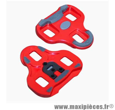 Cale pédale keo grip rouge 9°(paire) marque Look - Matériel pour Cycle