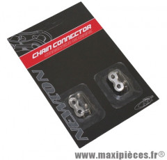 Connecteur de chaine vélo 1/3v compatible sram (attache rapide) (blister de 2 pièces) marque Newton - Pièce Vélo