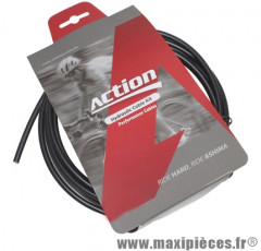 Durite de frein VTT hydraulique action noir 2.5m (kit avec banjos) - Accessoire Vélo Pas Cher