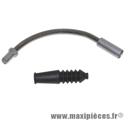 Coude v-brake 90deg avec soufflet (a l'unité sur carte) marque Newton - Pièce Vélo