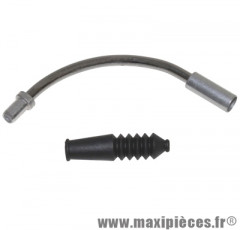Coude v-brake 90deg avec soufflet (a l'unité sur carte) marque Newton - Pièce Vélo