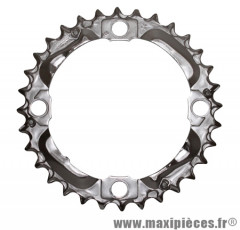 Plateau 32 dents VTT triple deore m532 9v. 4 branches marque Shimano - Matériel pour Vélo