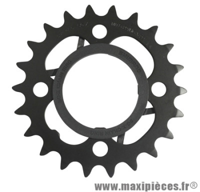 Plateau 22 dents VTT triple alivio m430/acera m361 9v. 4 branches marque Shimano - Matériel pour Vélo