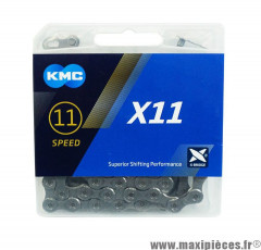 Chaine vélo 11 vitesses kmc grise 118 maillons pour shimano-sram * Prix spécial !