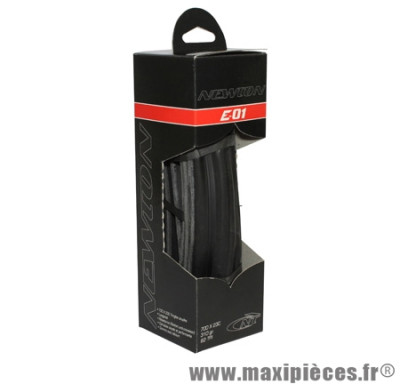 Pneu pour vélo de route 700x23 e-01 noir ts (23-622) marque Newton - Pièce Vélo