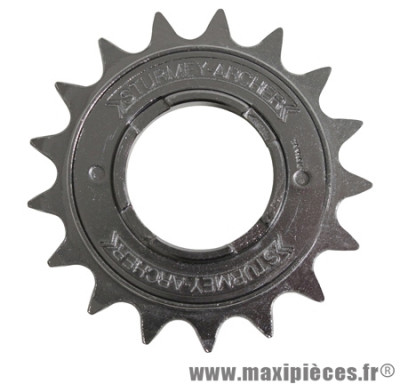 Roue libre 1 vitesses 17d. argent chaine 2.38 marque Sunrace - Matériel pour Vélo