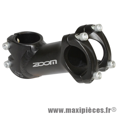 Potence route/VTT noir capot noir releve 25deg 31.8 l90mm - Accessoire Vélo Pas Cher