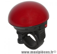 Sonnette enfant électronique étanche 1 son rouge 50mm - Accessoire Vélo Pas Cher
