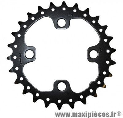 Plateau 26 dents VTT double slx m675/ xt m785 double plateau 10v. 4 branches marque Shimano - Pièce Vélo