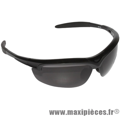 Lunette vélo réaction monture noir (3 verres interchangeables) livre dans boite souple marque Newton - Pièce Vélo