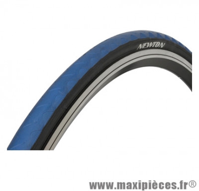 Pneu pour vélo de route 700x23 gp bleu flancs noir (profil tout temps) tr (23-622) marque Newton - Pièce Vélo