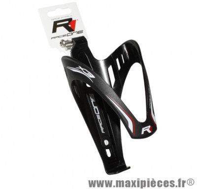 Porte bidon x3 noir/deco blanc marque Race One - Accessoire Vélo