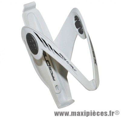 Porte bidon x5 blanc/deco gris (pastille gel) marque Race One - Accessoire Vélo