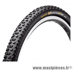 Pneu de VTT 26x2.20 mountain king performance noir tubetype/tubeless ts (57-559) marque Continental - Pièce Vélo