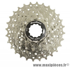 Cassette 7 vitesses 11-28 (pour shimano) marque Sunrace - Matériel pour Vélo