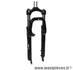 Fourche VTT 26 pouces a ressort noir réglable/blocable deb. 60mm marque Zoom - Matériel pour Cycle