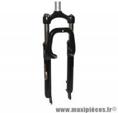 Fourche VTC 28 pouces a ressort noir réglable/blocable deb. 50mm marque Zoom - Matériel pour Cycle