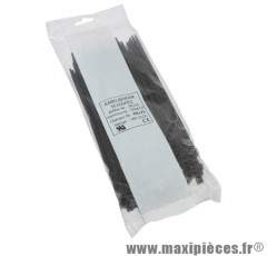 Collier de serrage ryslan 4,6x200 noir (vendu par 100) - Accessoire Vélo Pas Cher