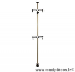 Présentoir 2 vélo fixation horizontale (pied réglable 2,20 m a 3,20 m) - Accessoire Vélo Pas Cher