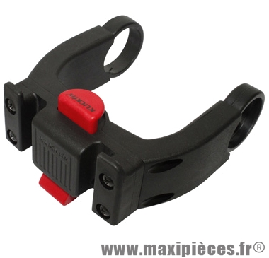 Fixation de panier avant VAE (vélo électrique) sur cintre diam 22-26mm +31.8mm marque Klickfix - Accessoire Vélo