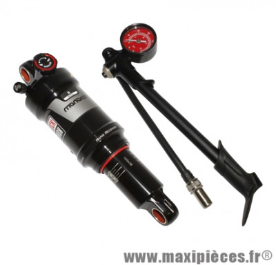 Amortisseur VTT monarch r réglable 165mm x 38mm marque Rockshox - Matériel pour Cycle