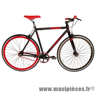 Vélo fixie 28 skinny alu noir mat (taille 54) marque Jumpertrek - Vélo fixie complet