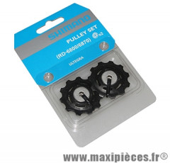 Jeu de 2 galets de dérailleur Shimano Ultegra 6800 11 vitesses