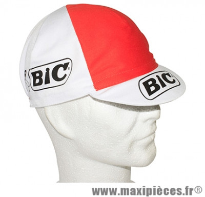 Casquette vélo équipe vintage bic - Accessoire Vélo Pas Cher