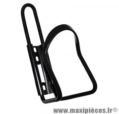 Porte bidon alu plat noir - Accessoire Vélo Pas Cher