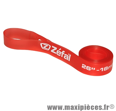 Fond de jante VTT Zéfal 18mm x 26 pouces - Rouge - haute pression