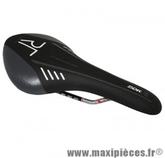 Selle route ario noir deco blanc/gris 285x136mm rail cr-mo gris marque DDK - Accessoire Vélo